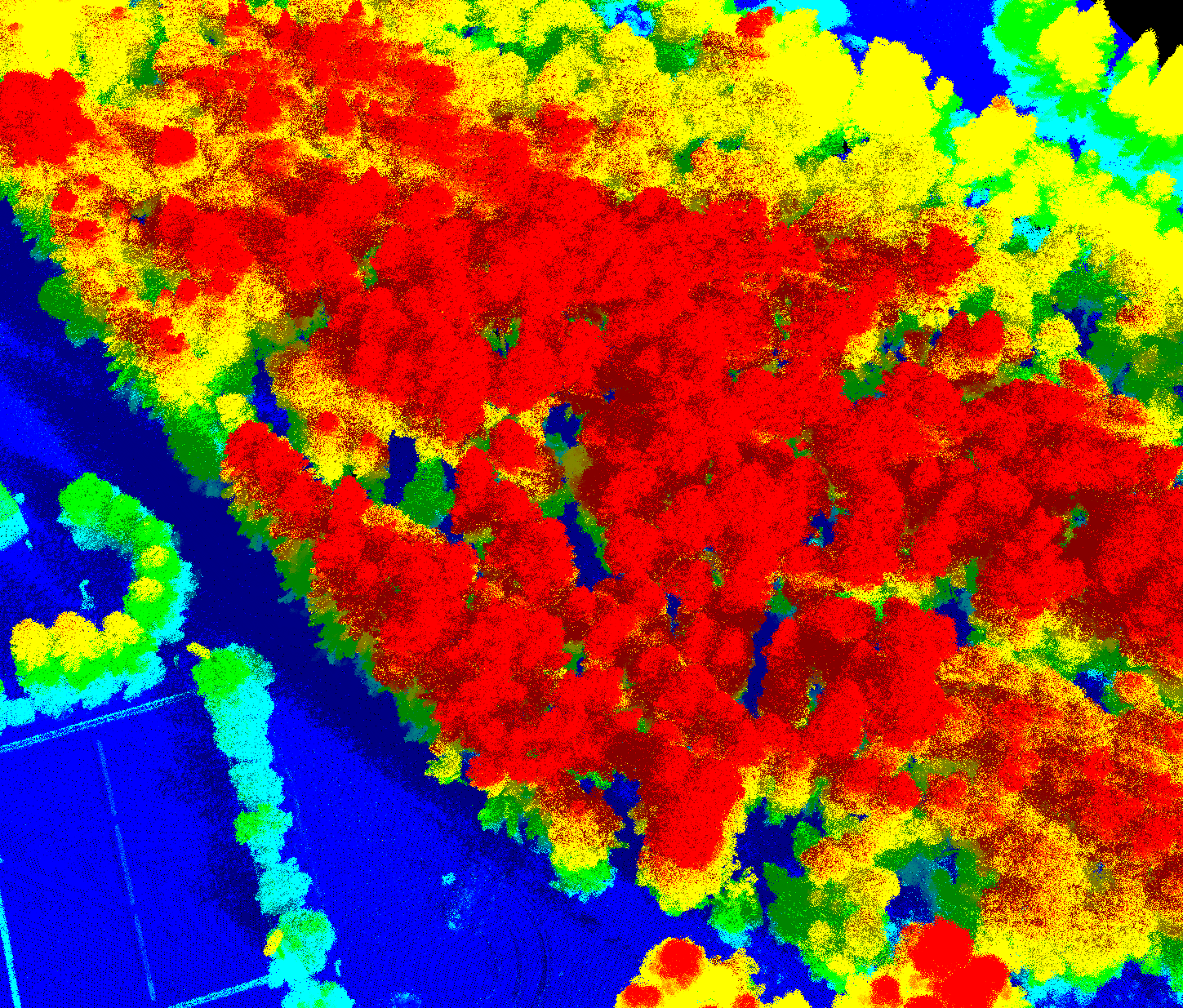 Digital terrain model